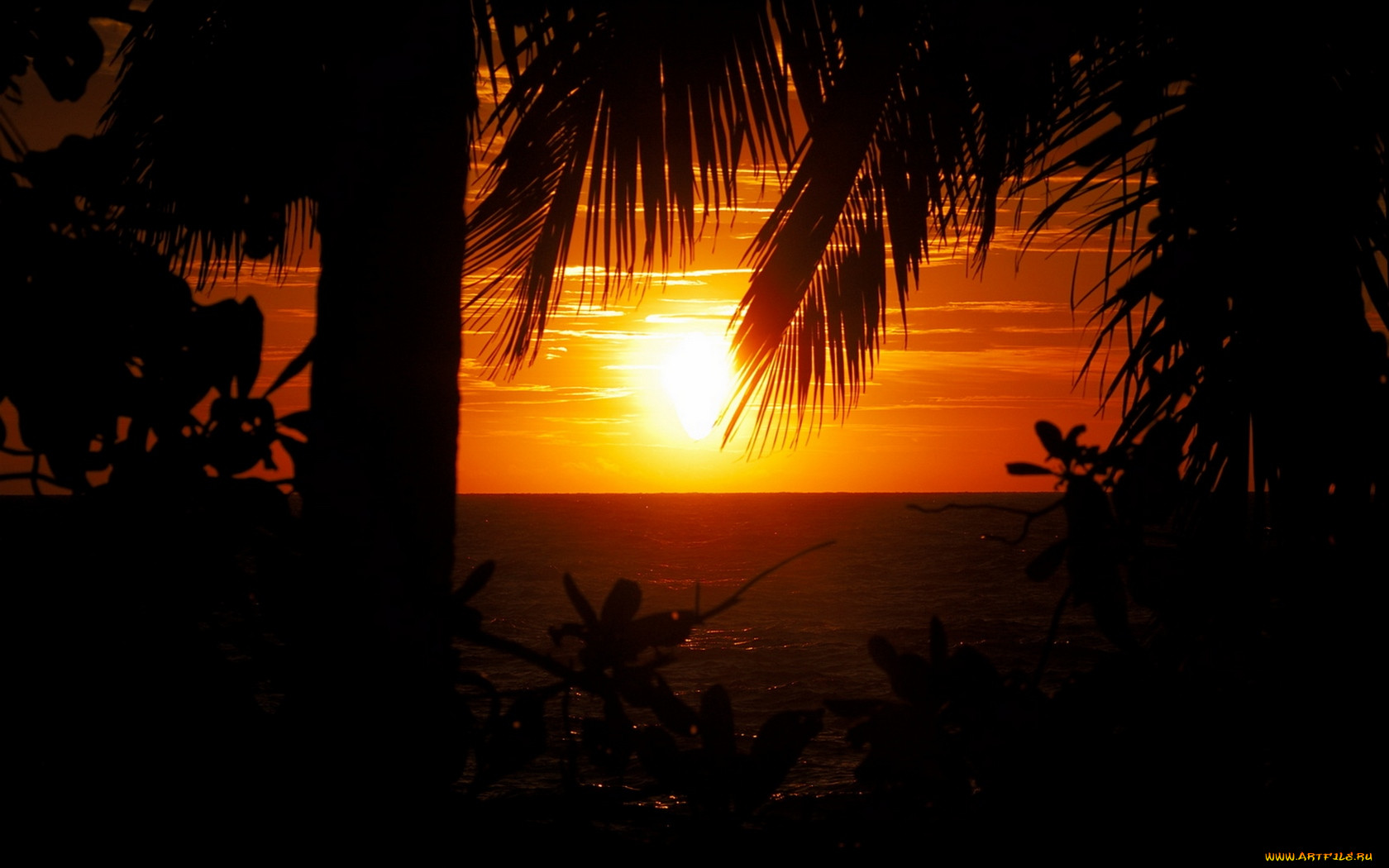 seychelles, sunset, , , 